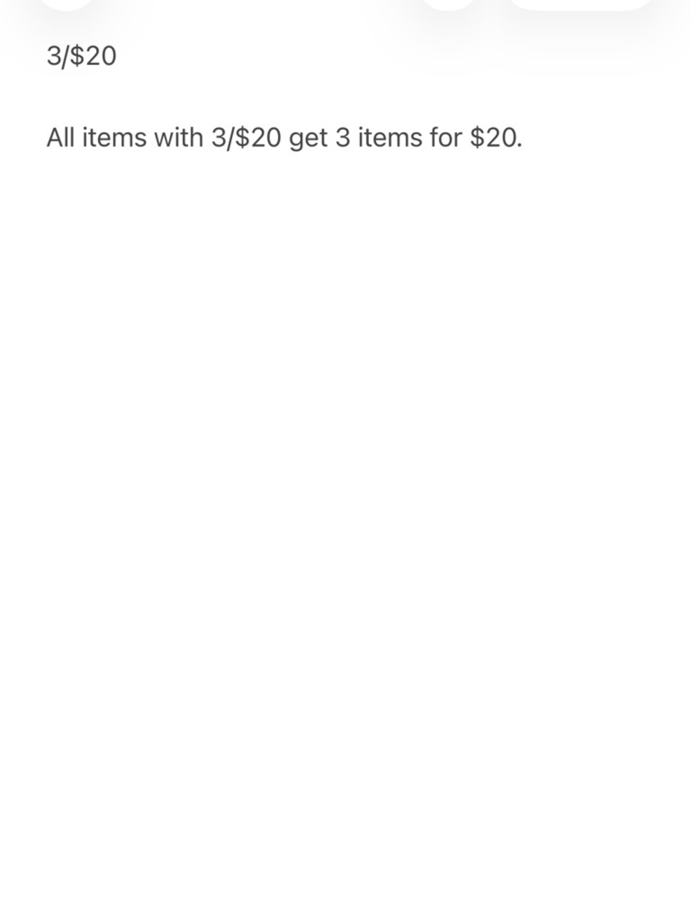 3/$20